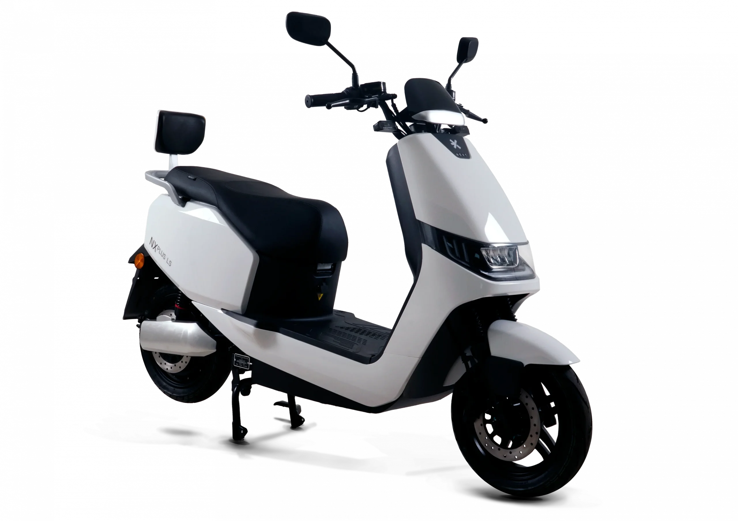 Moto electrica blanca NEXT NXPLUS LS