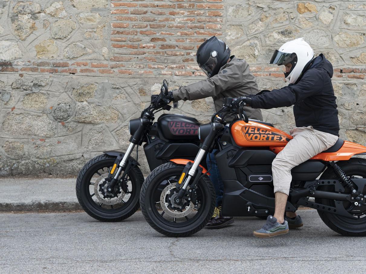 Velca Vortex Custom 125 eléctrica