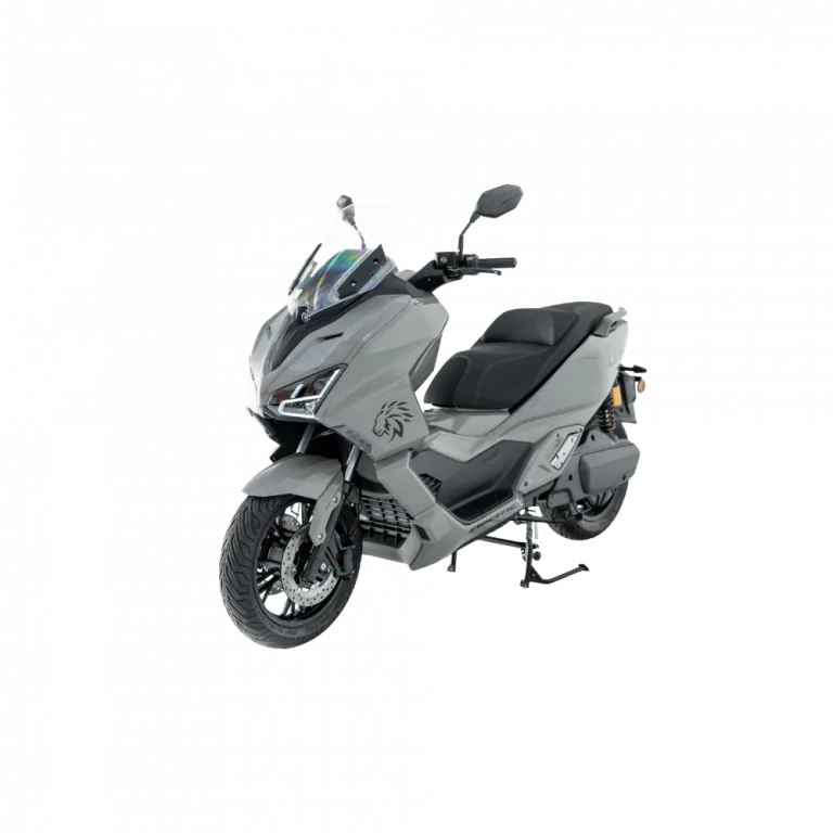 Moto eléctrica efun lio color gris