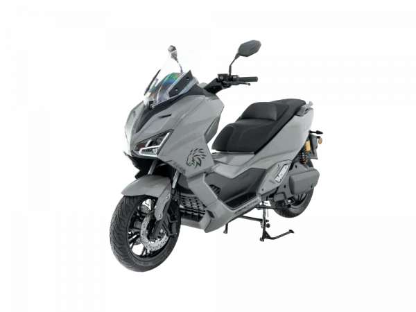 Moto eléctrica efun lio color gris