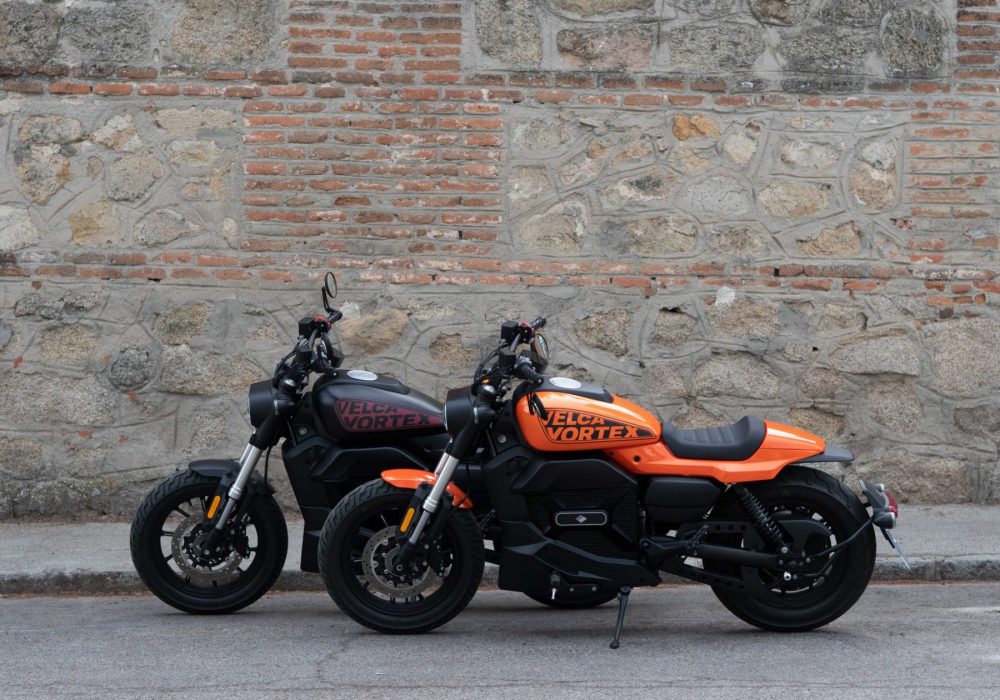 Moto eléctrica custom Velca Vortex