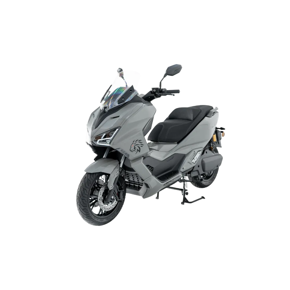 Moto eléctrica efun lio color gris