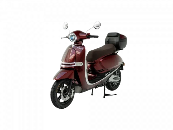 Moto eléctrica Efun Pusa Burdeos