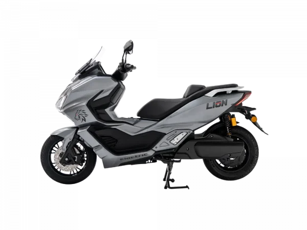 Moto eléctrica Efun lion color gris ceniza